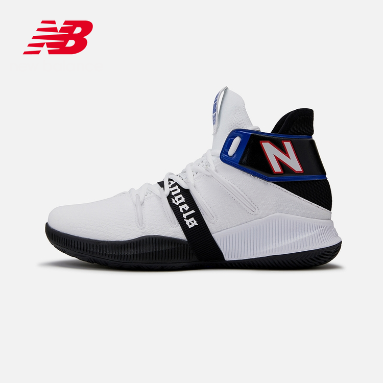 New Balance NB官方男鞋OMN1S系列BBOMNXEP百搭舒适全方位包裹式高帮篮球鞋 白色/黑色 BBOMNXTE 40（脚长 ...