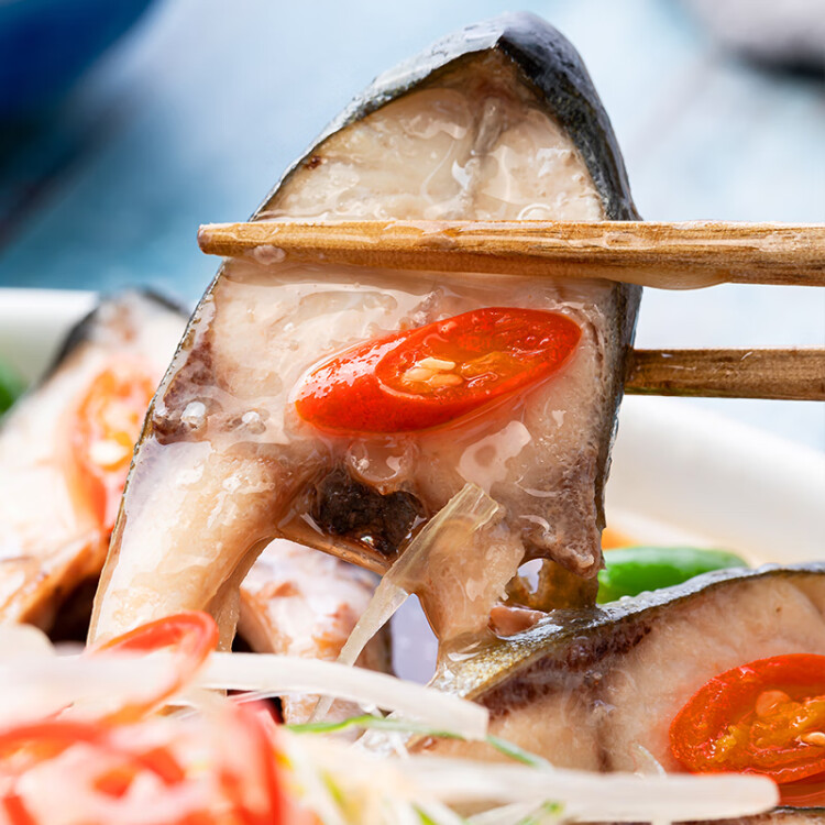 翔泰冷冻海南金鲳鱼700g 2条 生鲜鱼类 深海鱼  烧烤食材 海鲜水产 光明服务菜管家商品 