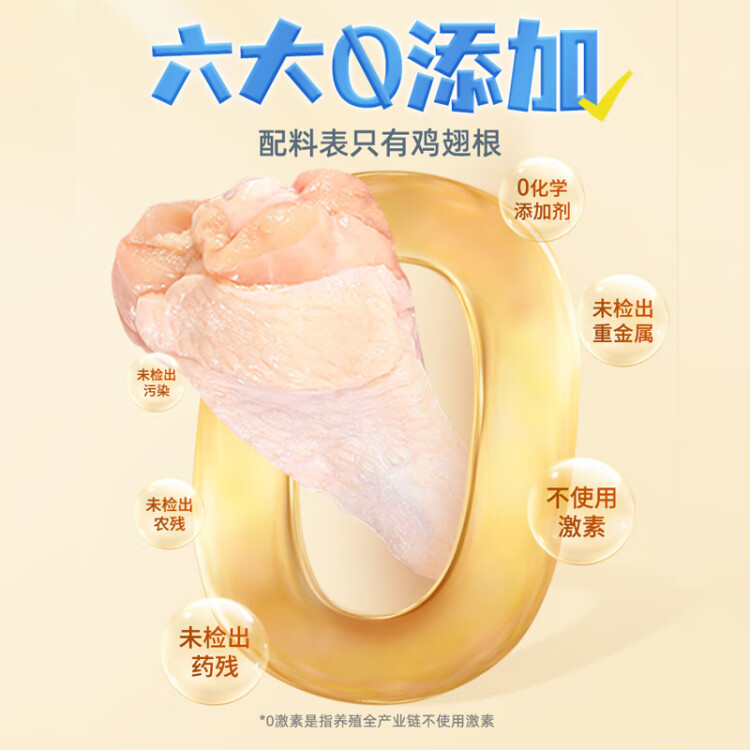 上鲜 鸡翅根 1kg/袋 冷冻 出口级 鸡翅鸡腿烤鸡翅炸鸡翅 清真食品 菜管家商品