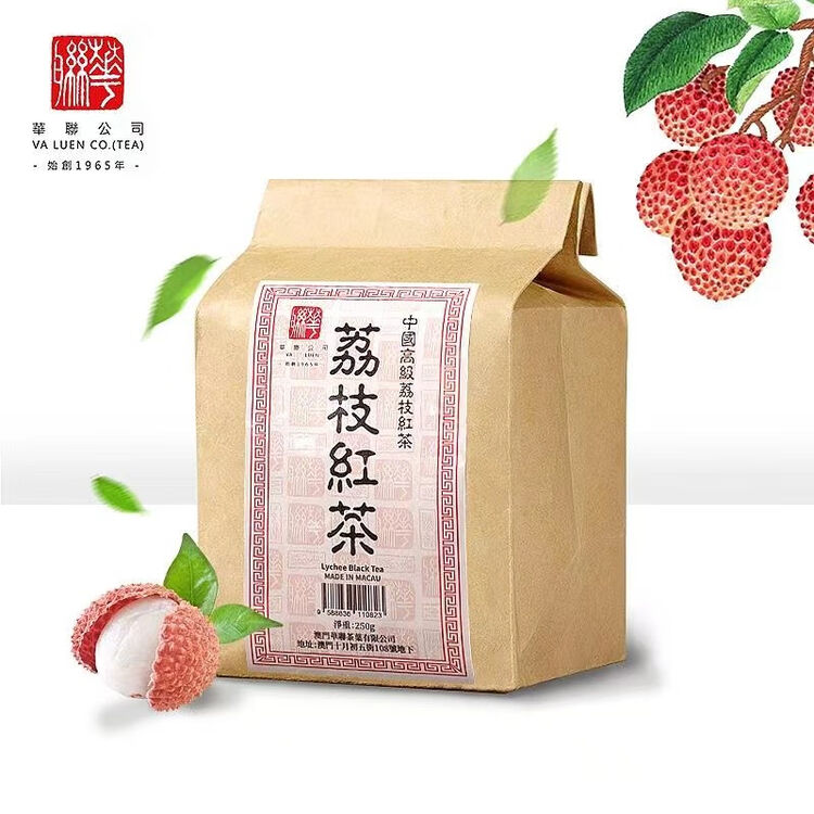 庄民澳门手信华联荔枝红茶叶袋装英记荔枝果肉干茉莉花茶 经典荔枝红茶 250g * 1包【图片 价格 品牌 评论】-京东