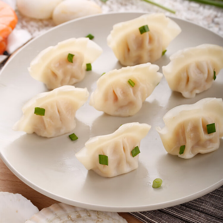 三全 私厨素水饺 柴鸡蛋韭菜口味600g36只 早餐速冻饺子蒸饺煎饺 菜管家商品