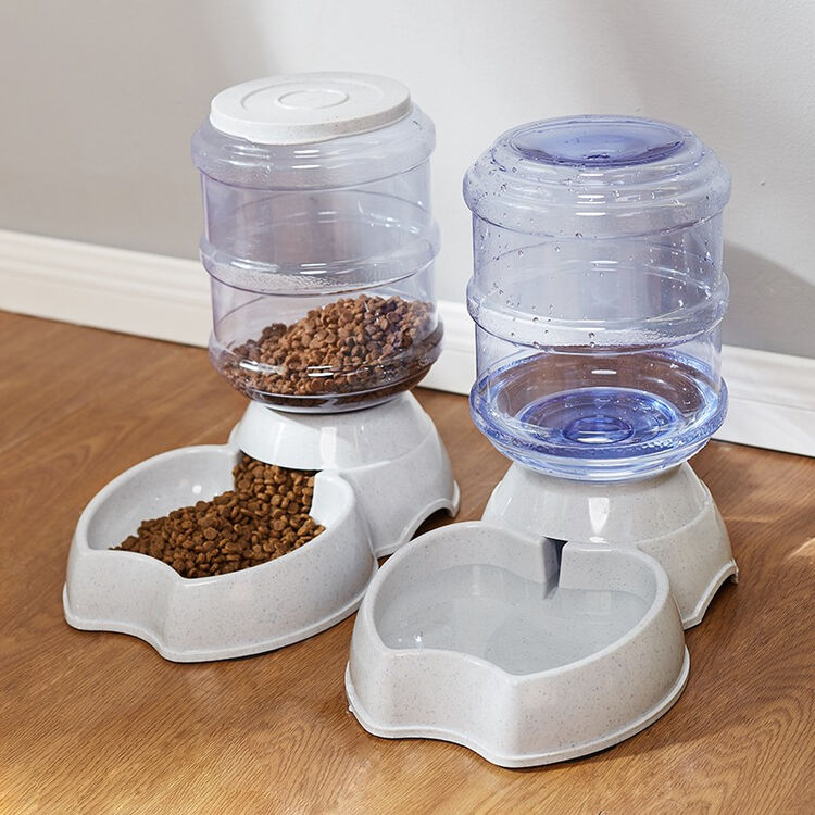 汤琪狗狗用品自动喂食器喂水器宠物狗猫碗自动饮水器3 8l喂食器 3 8l喂水器 图片价格品牌评论 京东