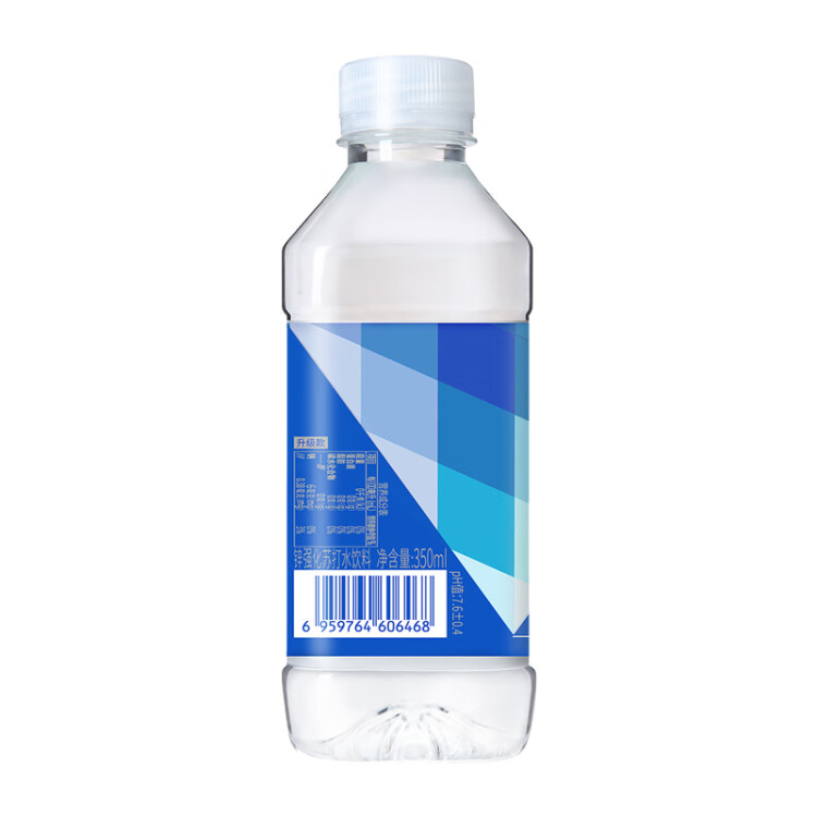 依能 鋅強(qiáng)化 無(wú)糖無(wú)汽弱堿蘇打水飲料 350ml*15瓶 塑膜裝 飲用水 光明服務(wù)菜管家商品