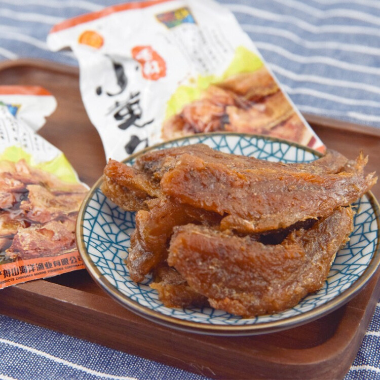 明珠香酥小黄鱼300g 独立小包浙江舟山特产国产即食海味鲜零食 菜管家商品