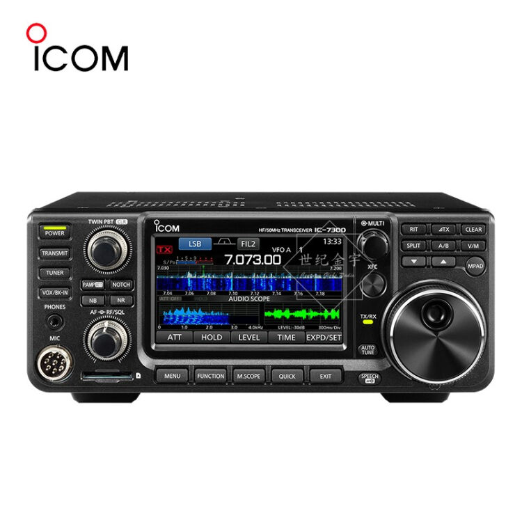 ICOM 艾可慕IC-7300 短波电台高性能紧凑型HF/50/70MHz电台【图片价格