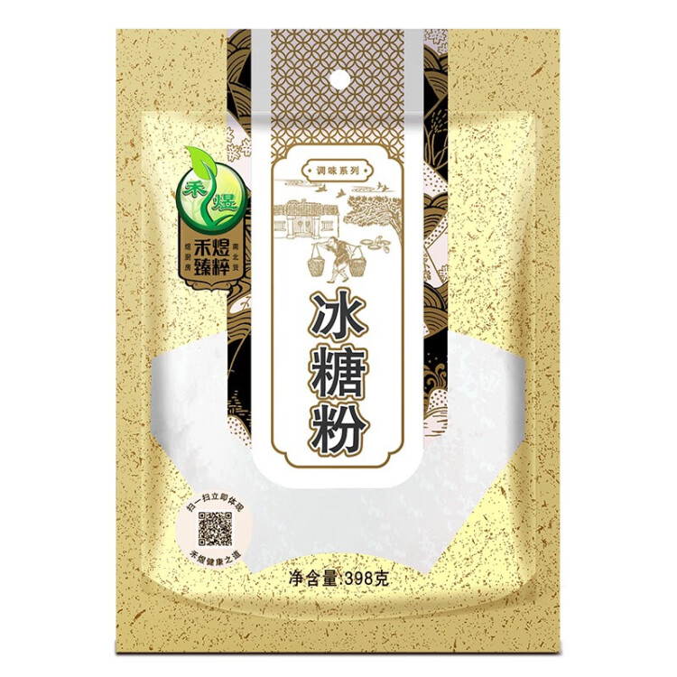 禾煜 冰糖粉398g  烘焙原料 面包蛋糕原料 泡茶沖飲煲湯廚房調(diào)味品 光明服務菜管家商品