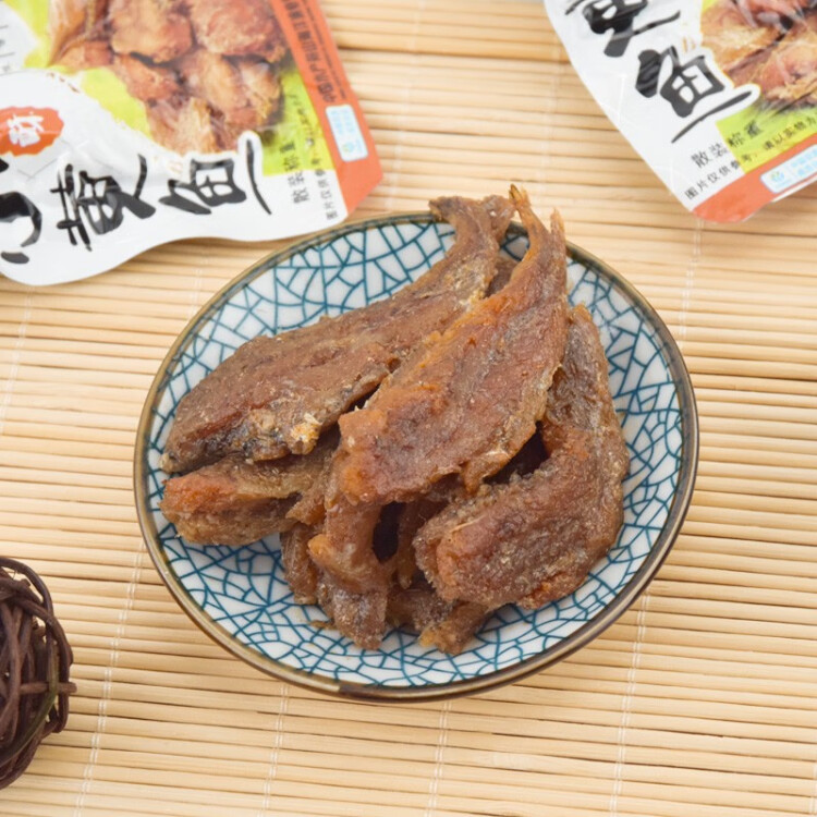 明珠香酥小黄鱼300g 独立小包浙江舟山特产国产即食海味鲜零食 菜管家商品