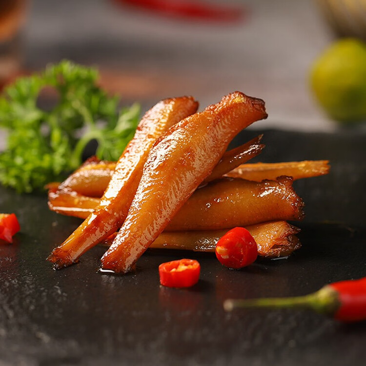 劲仔深海小鱼 麻辣味 300g/盒 20包  鱼仔鱼干海味零食【刘晓庆推荐】 菜管家商品
