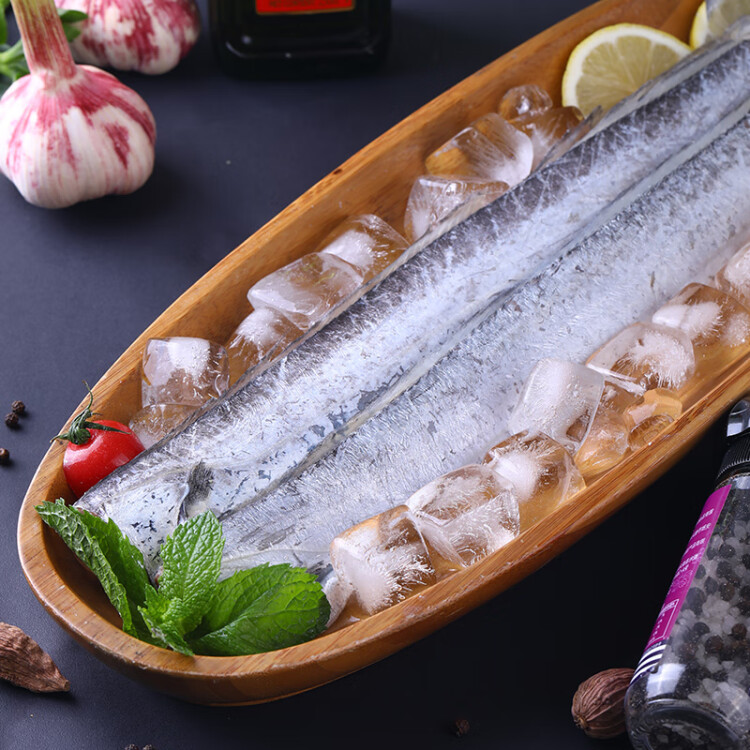 鲜到鲜得 冷冻舟山带鱼段900g 刀鱼 深海鱼 生鲜 鱼类 海鲜水产 去头去尾 光明服务菜管家商品 