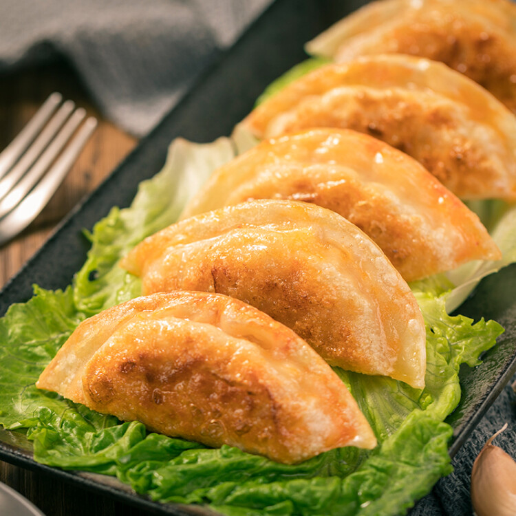 必品阁（bibigo）脆皮煎饺 韩式传统640g 约25只 锅贴 空气炸锅食材 特色生鲜早餐 光明服务菜管家商品 