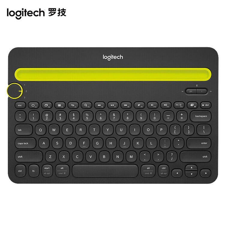罗技（Logitech）K480 多设备蓝牙键盘 安卓苹果手机电脑平板IPAD键盘 时尚超薄键盘 黑色【图片 价格 品牌 评论】京东
