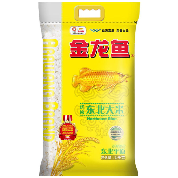 金龍魚 優(yōu)質(zhì)東北大米 粳米 10斤 菜管家商品