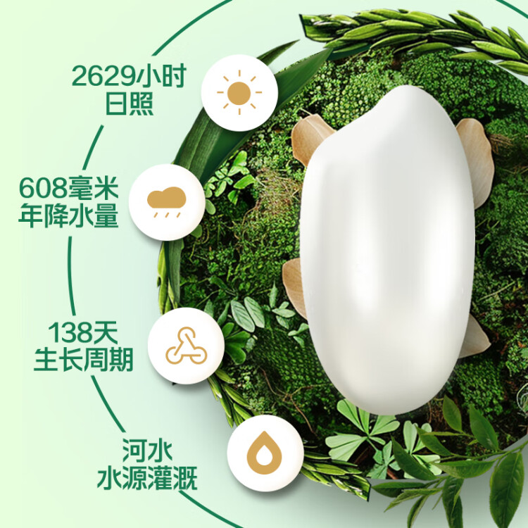 福临门 五常大米 5kg/袋（新旧包装交替发货） 菜管家商品