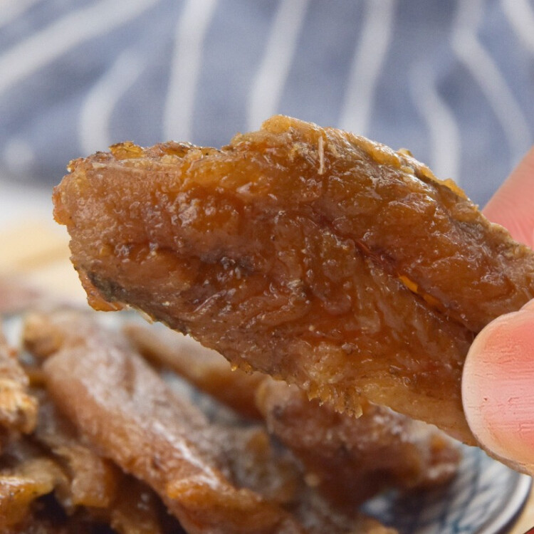 明珠香酥小黄鱼300g 独立小包浙江舟山特产国产即食海味鲜零食 菜管家商品