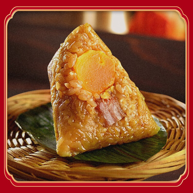 臻味上新了故宫粽子礼盒端午节高端送礼送领导长辈客户肉粽素粽水晶粽坚果组合韶光礼盒1670g