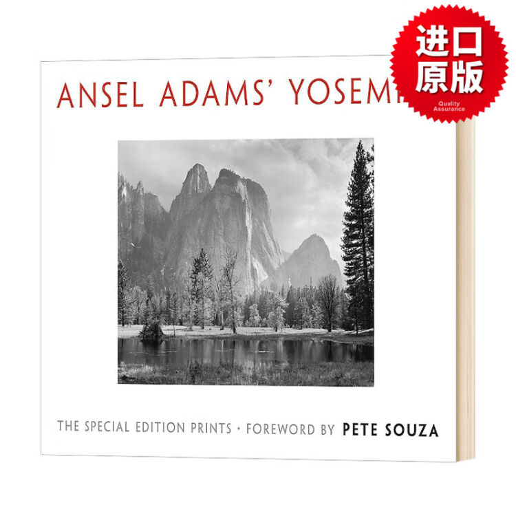 安塞尔亚当斯的优胜美地Ansel Adams' Yosemite 精装英文原版美国