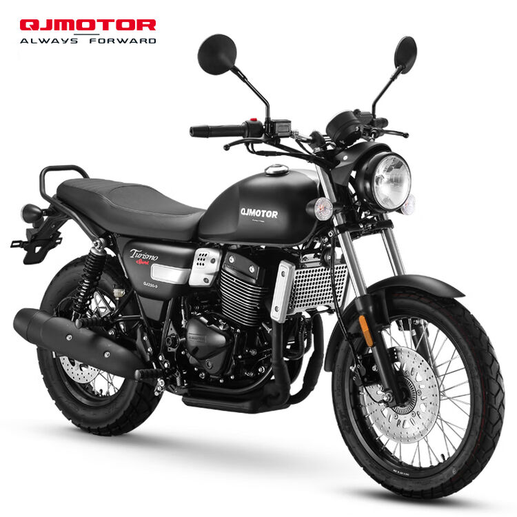 定金qjmotor随心61逸逸250国潮摩托车油冷双缸abs碟刹高冷银黑定金