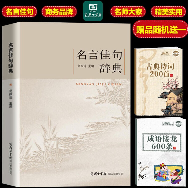 名言佳句辞典名人名言警句励志格言小学初中高中大学成人作文写作素材好词好句好段大全青少年古诗词语 图片价格品牌评论 京东