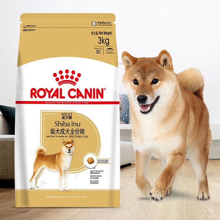 ROYAL CANIN 皇家狗粮 SIA26柴犬成犬狗粮 全价粮 3kg 中型犬成犬 健康皮肤与被毛【图片 价格 品牌 评论】-京东