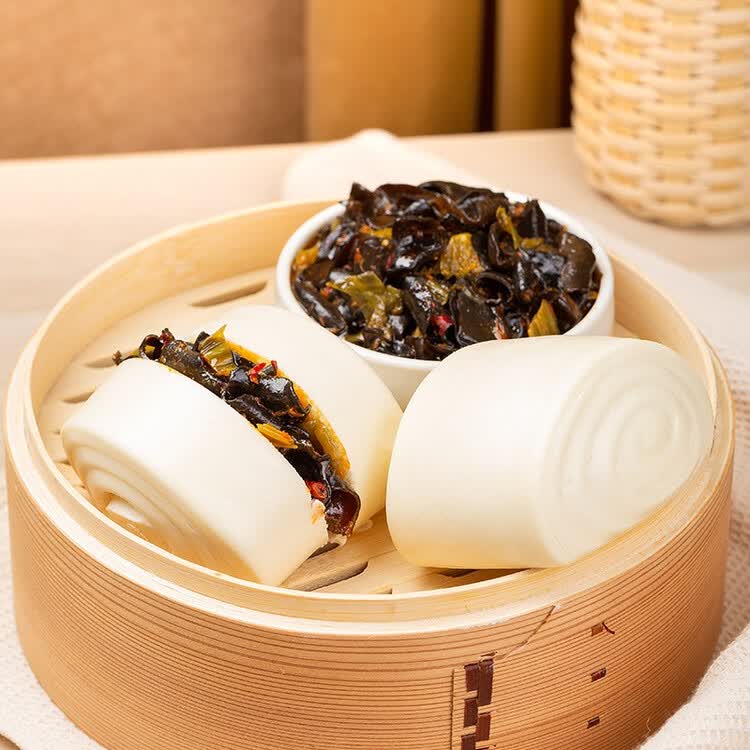 饭扫光 榨菜 爽脆木耳280g 下饭菜 香辣咸菜泡菜 拌饭拌面调味料 菜管家商品