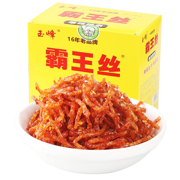 玉峰霸王丝辣条超辣变态辣5毛钱校园儿时怀旧零食26*1