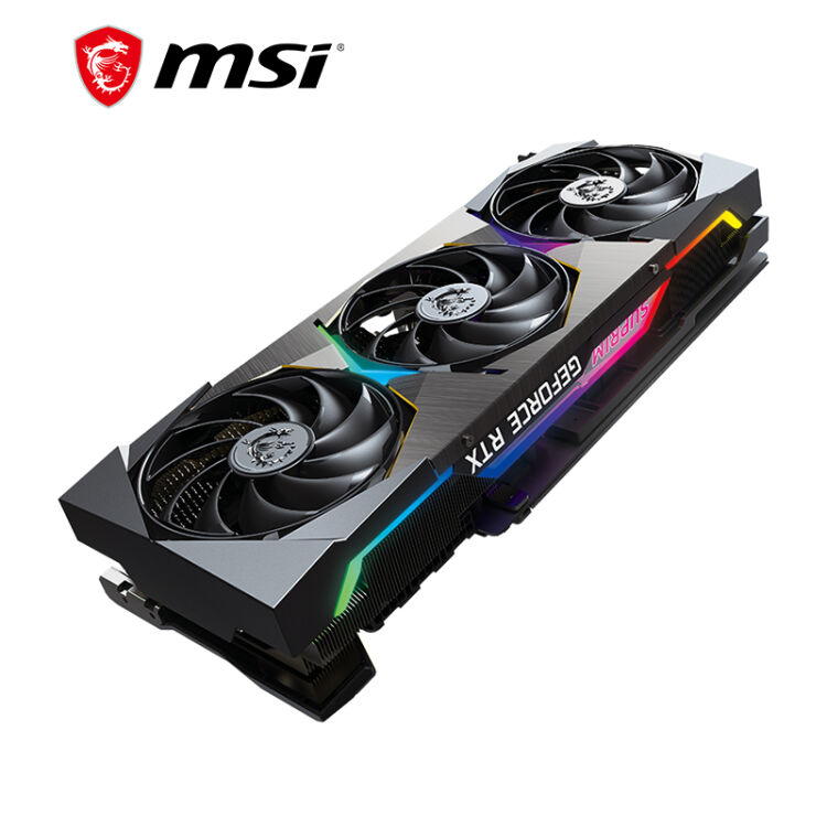 微星（MSI）超龙GeForce RTX 3080 Ti SUPRIM X 12G 超旗舰电竞游戏设计
