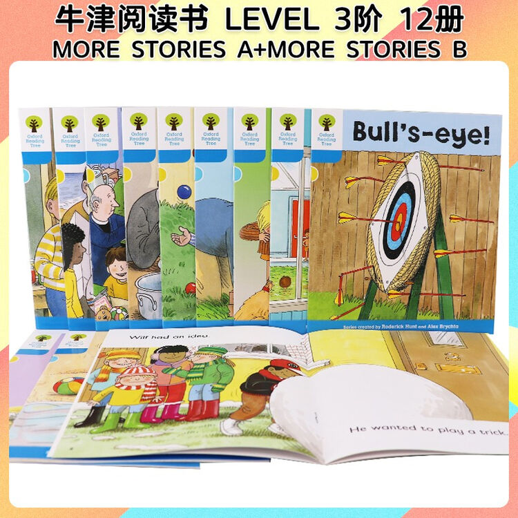 牛津阅读树绘本oxford Reading Tree Level 3 套装2 12册英文原版 图片价格品牌评论 京东