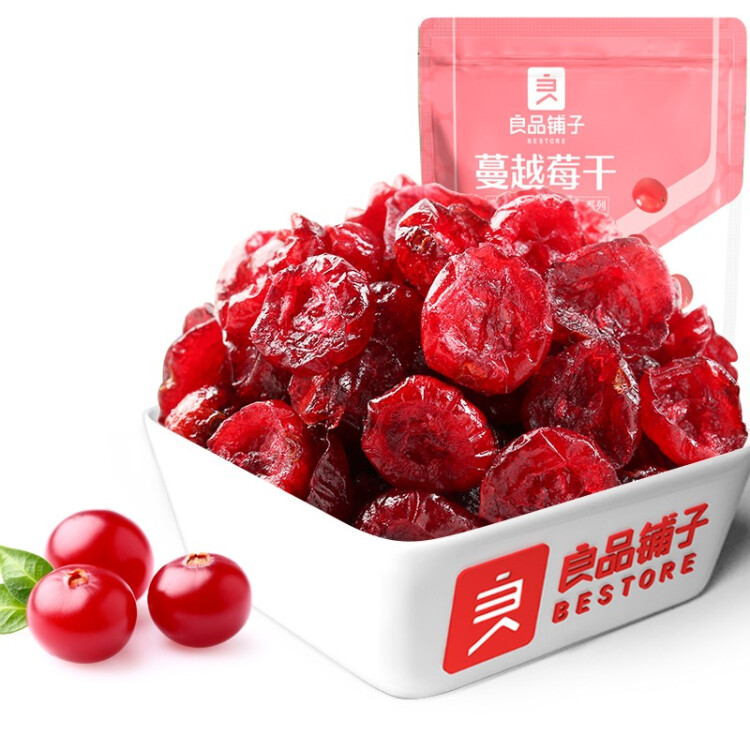 良品铺子 蔓越莓干 蜜饯果水果干果干果脯  休闲零食100g 光明服务菜管家商品