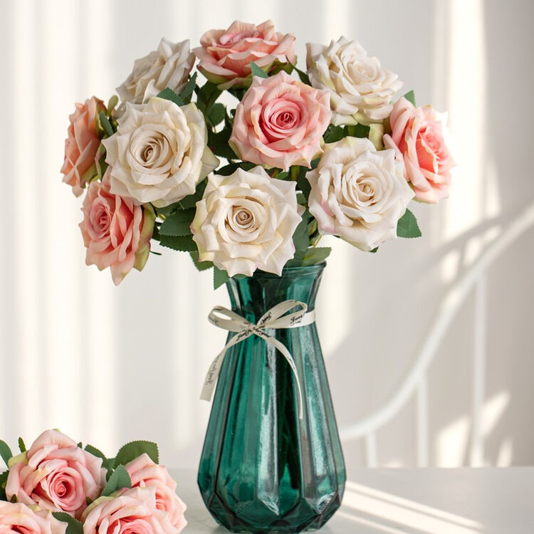 爱已装糖10支秋色玫瑰带花瓶仿真花摆件装饰花绢花花束家居客厅餐桌花摆设花艺 图片价格品牌评论 京东 爱已装糖10支秋色玫瑰带花瓶仿真花摆件装饰花绢花花束家居客厅餐桌花摆设花艺 图片价格品牌评论 京东