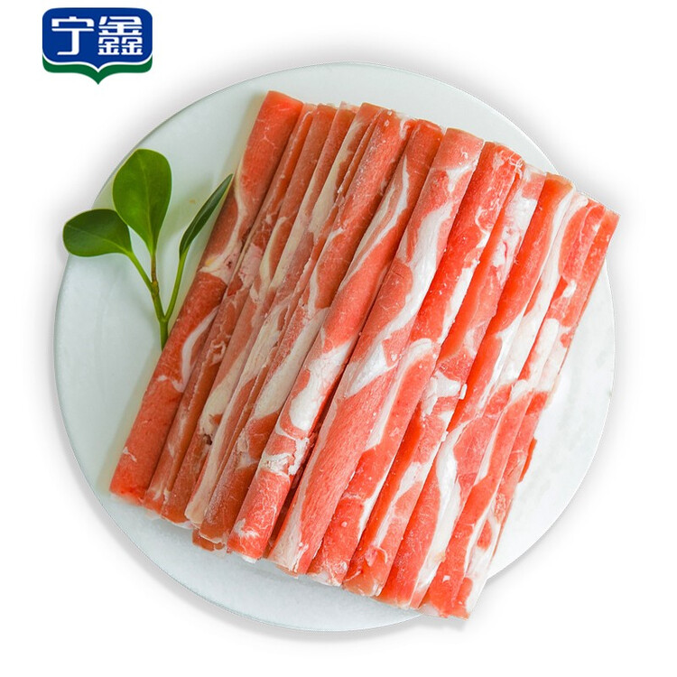 宁鑫 宁夏盐池滩羊  原切羊肉卷300g 火锅食材 清真食品 地理标志产品 菜管家商品