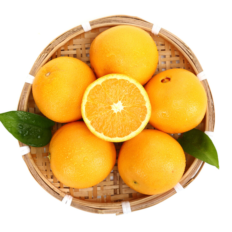 京鲜生 美国脐橙 12粒装 单果130g起 新鲜水果