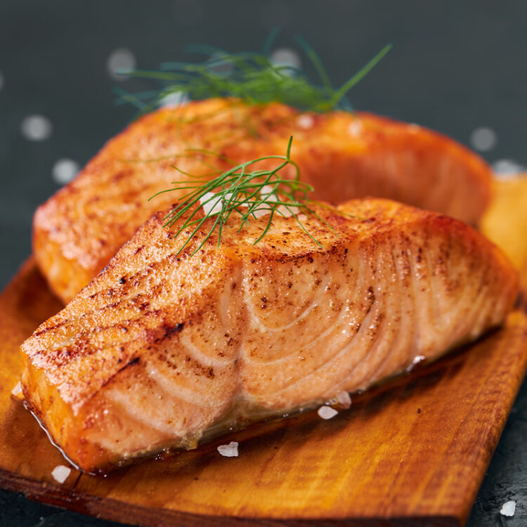 美威 冷冻智利 欧式三文鱼排250g 大西洋鲑鱼 BAP认证 鱼类 海鲜水产 光明服务菜管家商品 