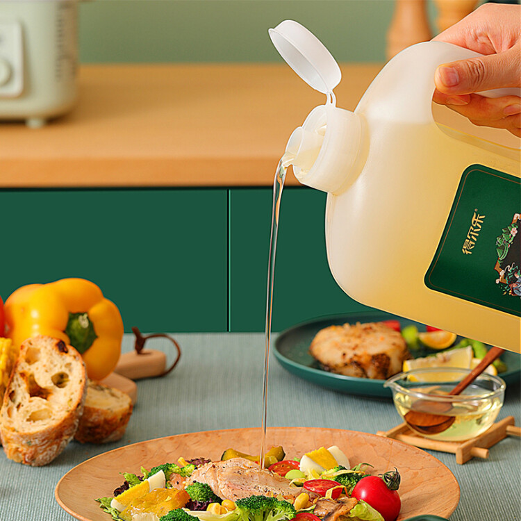 得尔乐山茶油2L 有机油茶籽油 低温压榨一级食用油 光明服务菜管家商品 