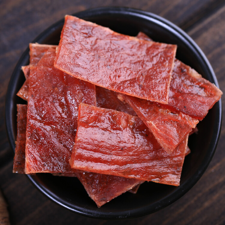 黄胜记厦门鼓浪屿特产纯肉制作零食高蛋白猪肉脯88g/袋 光明服务菜管家商品 