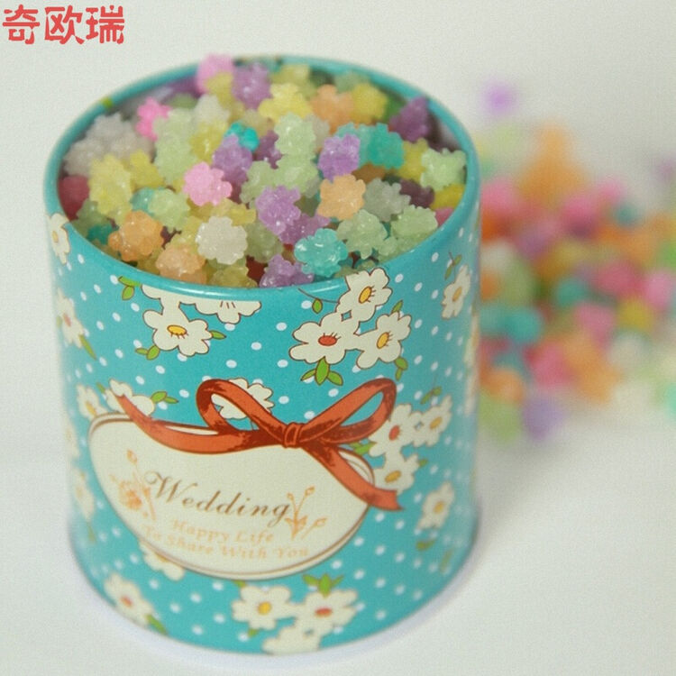 0g小铁罐装星星糖金平糖许愿瓶糖糖果花糖和风菓子砂糖 图片价格品牌评论 京东