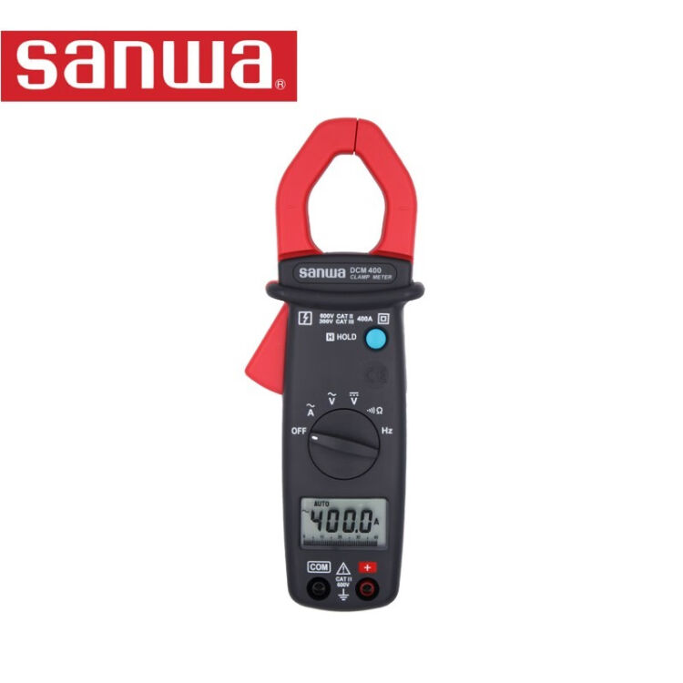 sanwa DCM400 交直流数字钳形表交流400A分辨率0.01A 1年维保【图片价格 