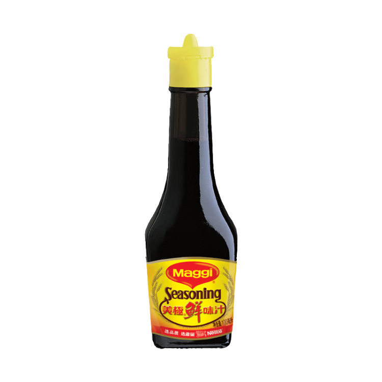 美极（Maggi） 鲜味汁 小麦原料炒菜蘸料调味汁 100ml 雀巢出品 菜管家商品