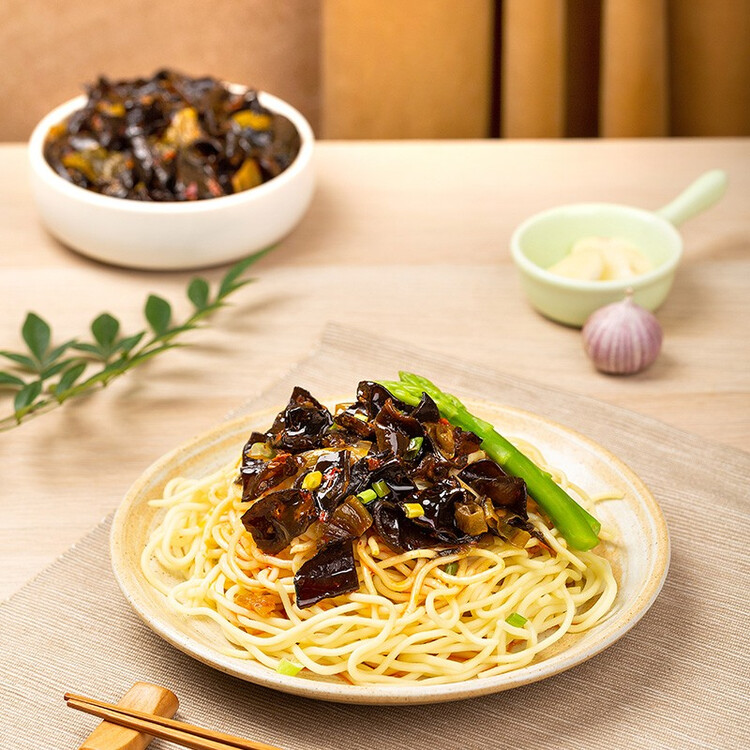 饭扫光 榨菜 爽脆木耳280g 下饭菜 香辣咸菜泡菜 拌饭拌面调味料 菜管家商品