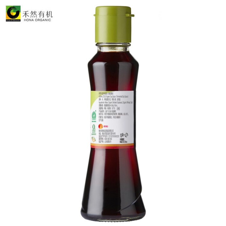 禾然有機(jī) 樂(lè)童有機(jī)醬油160ml【特級(jí)醬油】0%添加防腐劑 生抽 欣和出品 菜管家商品