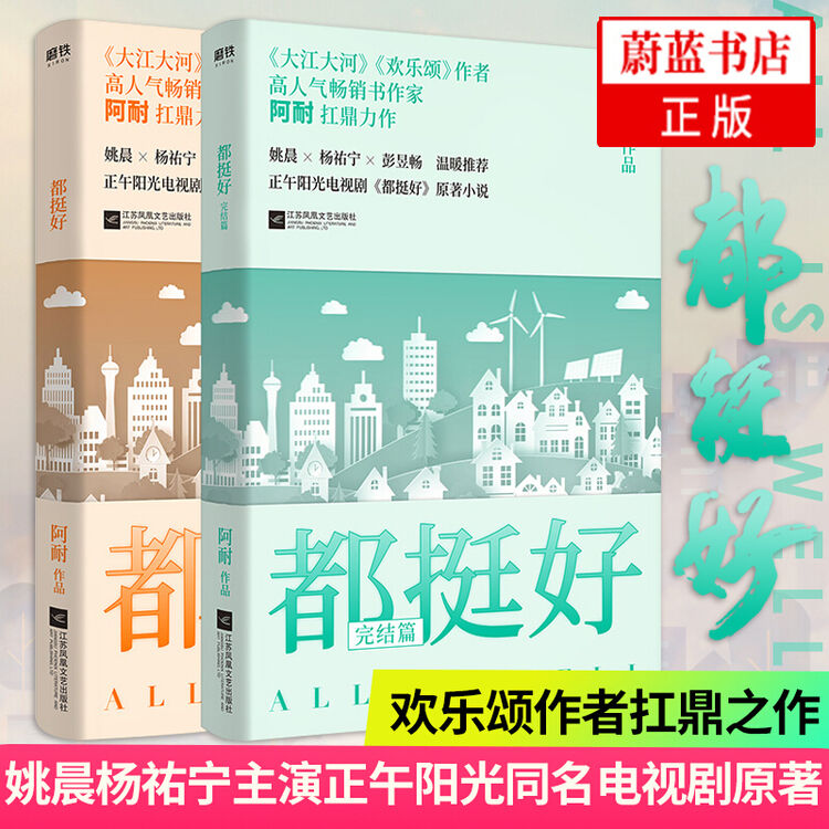 都挺好完结篇2册阿耐作品大江大河欢乐颂作者姚晨主演电视剧都挺好
