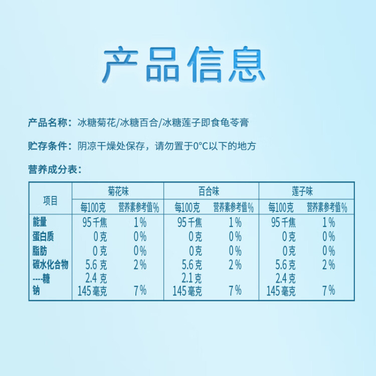 生和堂龟苓膏 冰糖菊花味208g*4杯装休闲零食0脂健康儿童零食 光明服务菜管家商品