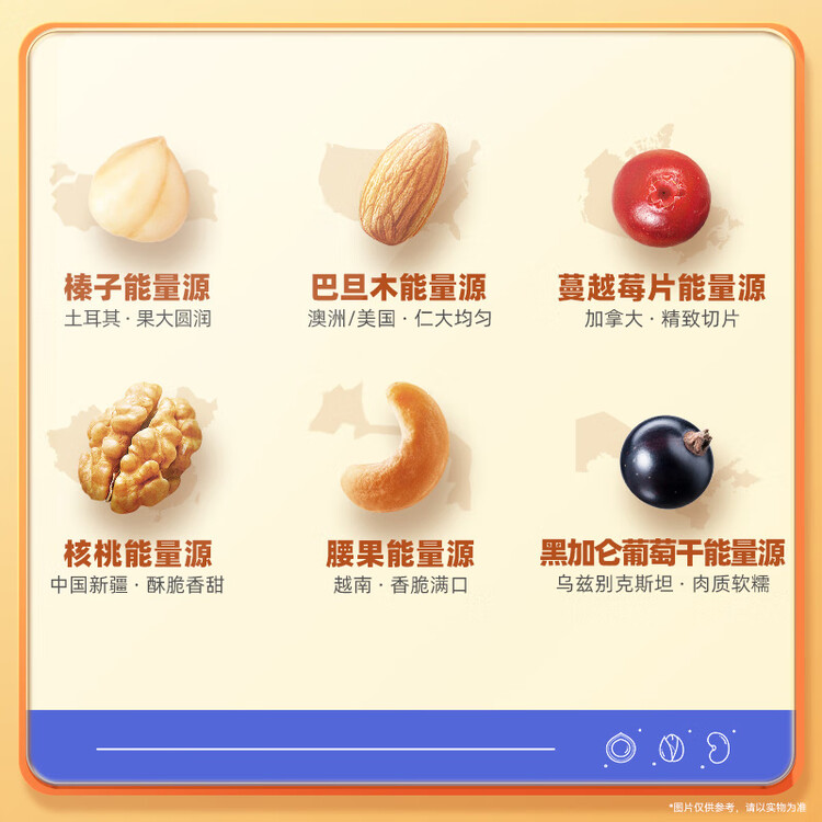 坚果进化论每日坚果750g/30袋核桃腰果混合干果零食大礼包儿童坚果礼盒团购 菜管家商品