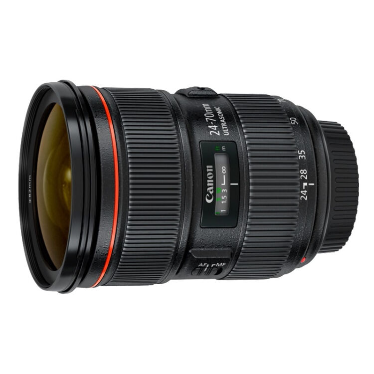 佳能（Canon）EF 24-70mm f/2.8L II USM 单反镜头变焦镜头（含擦镜纸+ 