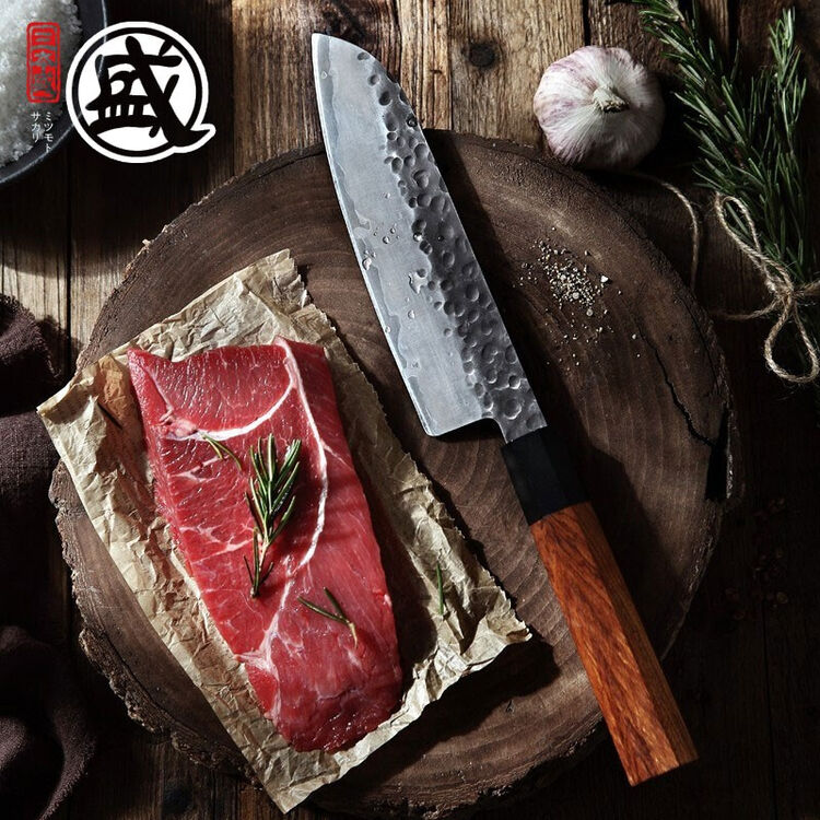 日本三本盛切肉刀家用菜刀料理刀厨房日式小菜刀不锈钢多用刀 三德刀【图片 价格 品牌 评论】-京东