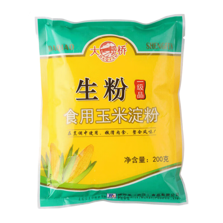 味好美（McCormicK） 其他调味料烘焙原料 大桥生粉食用玉米淀粉200g 厨房调料 菜管家商品