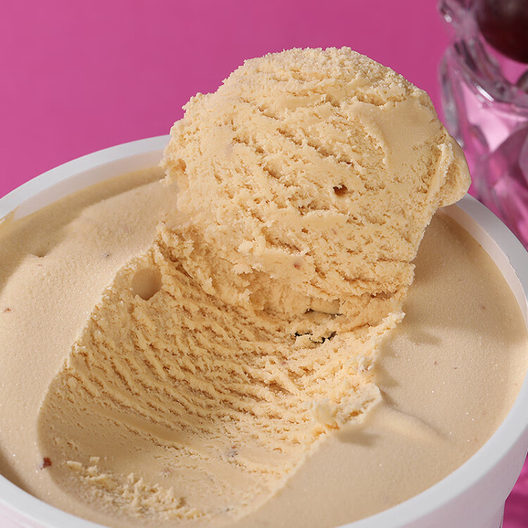 八喜冰淇淋 朗姆口味550g*1桶 家庭装 生牛乳冰淇淋桶装 光明服务菜管家商品 