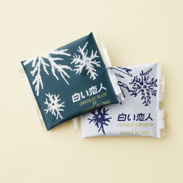 日本进口 白色恋人 北海道白巧克力 曲奇夹心饼干 132g圣诞年货礼盒装