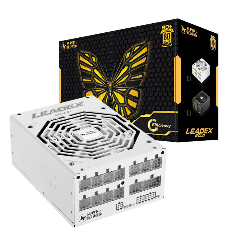 振华（SUPER FLOWER）额定1000W LEADEX G1000W 电脑电源金牌全模标配