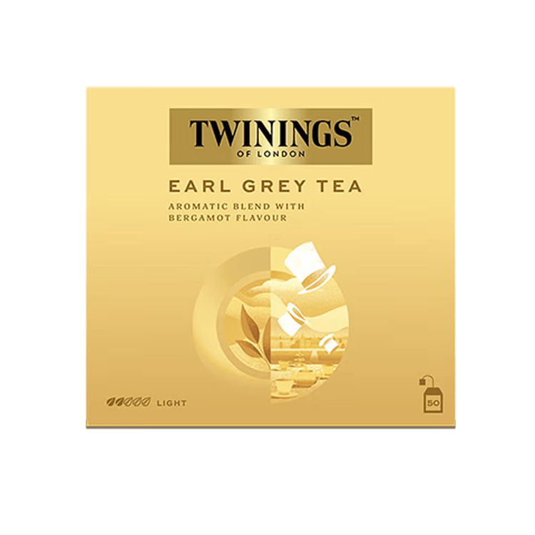 川宁（TWININGS）豪门伯爵红茶波兰进口50袋*2g  茶叶袋泡茶 办公室下午茶 菜管家商品