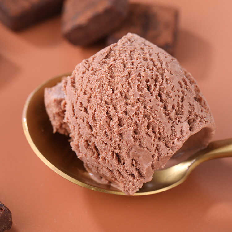 八喜冰淇淋 巧克力口味1100g*1桶 家庭装 大桶冰淇淋  光明服务菜管家商品 